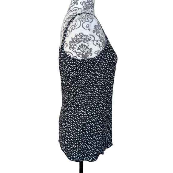 Damsel Babydoll Tank Y2K Vintage Womens Medium Hearts Stretch Soft Comfy Cotton - Picture 5 of 10